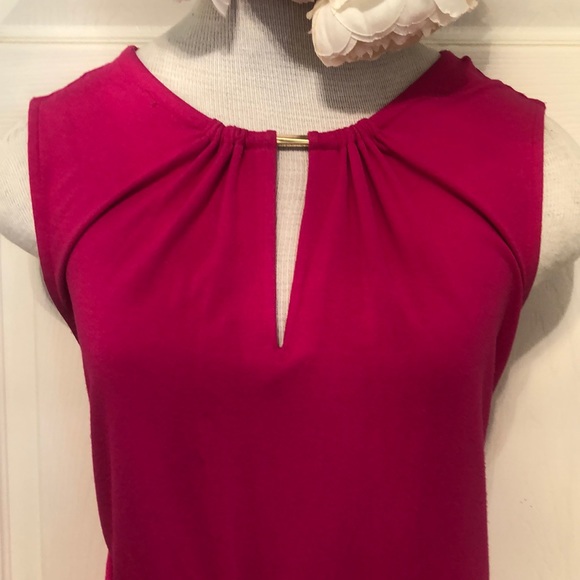 Hot Pink Caché Dress - Picture 2 of 6